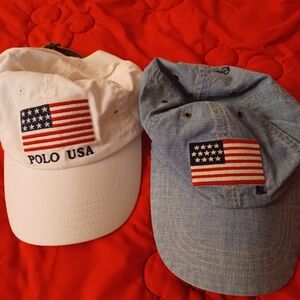Polo USA Flag Hats
